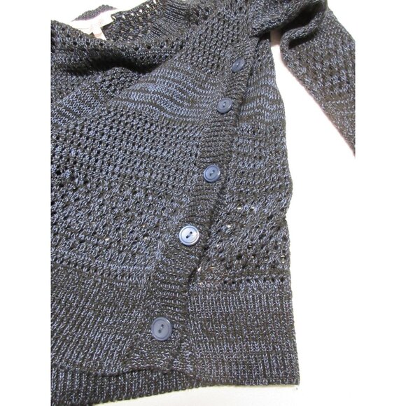 Victoria's‎ Secret women's linen blend boat neck open knit pullover sweater M - Picture 5 of 13